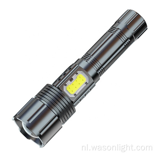 Hot Sale Design Nieuwe technologie XHP50 Long Range LED USB Oplaadbare zaklamp Focusable meest krachtige LED -zaklamp Torch